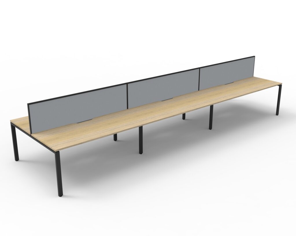 Deluxe Profile Leg Double With Screen (3000W x 1200H x 1530D) image
