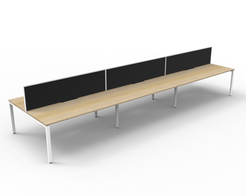 Deluxe Profile Leg Double With Screen (6000W x 1200H x 1530D) image