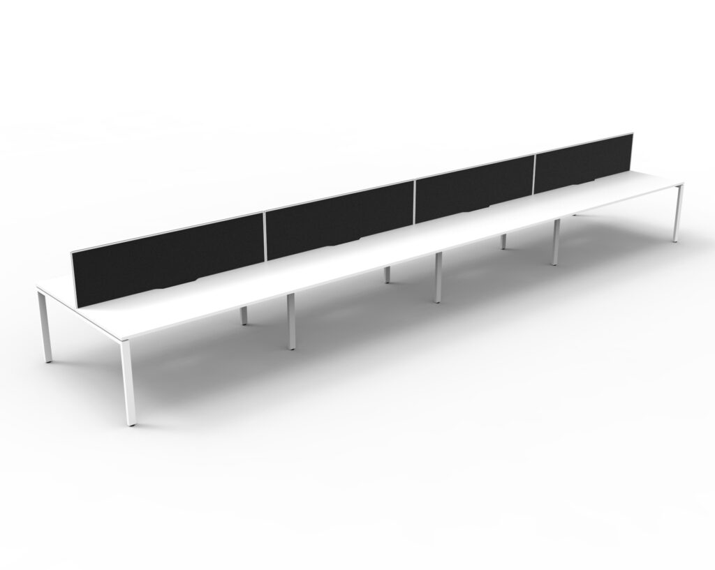 Deluxe Profile Leg Double With Screen (2400W x 1200H x 1530D) image