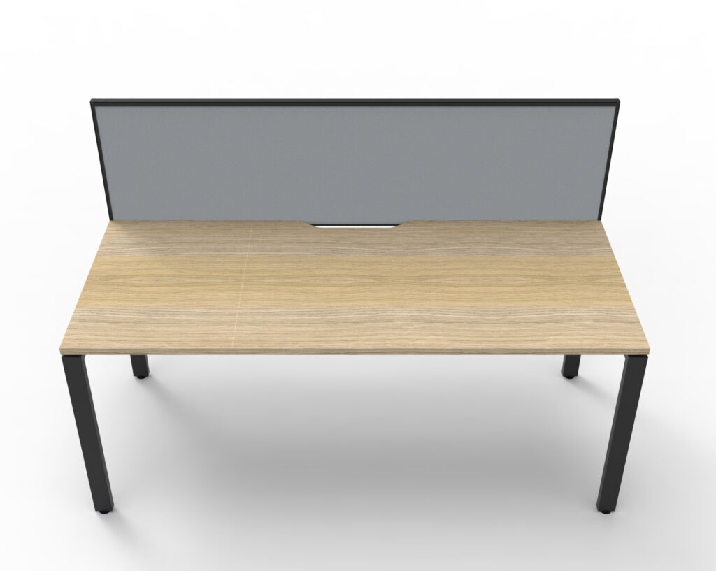 Deluxe Profile Leg Single With Screen (2400W x 730H x 780D) image