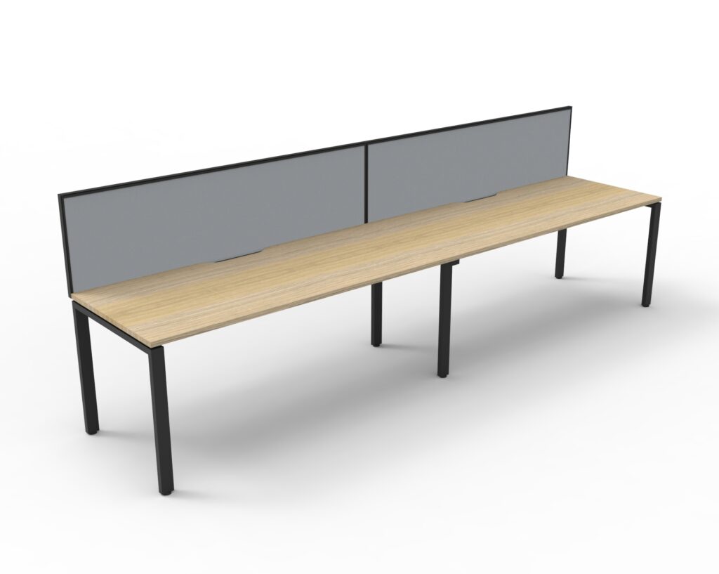 Deluxe Profile Leg Single With Screen (2400W x 730H x 780D) image