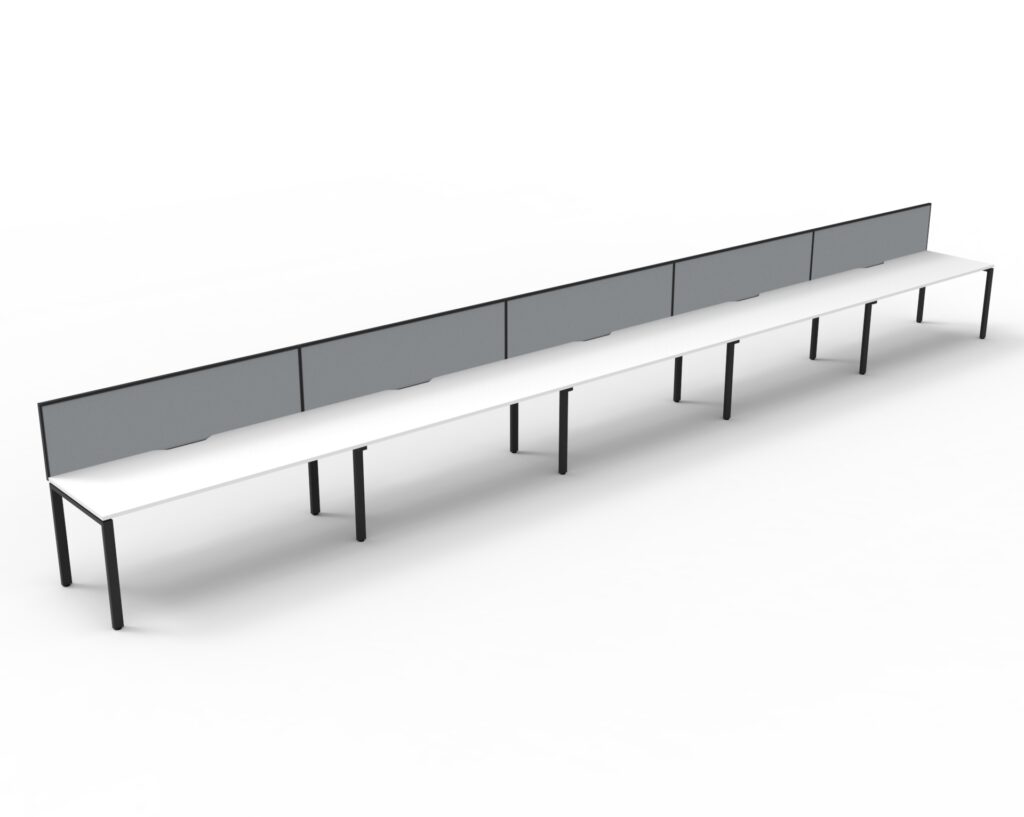 Deluxe Profile Leg Single With Screen (4500W x 730H x 780D) image