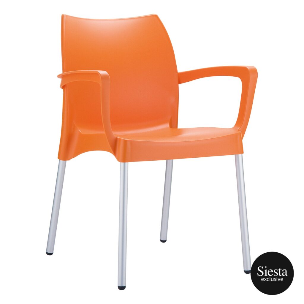 Dolce Armchair – Orange image