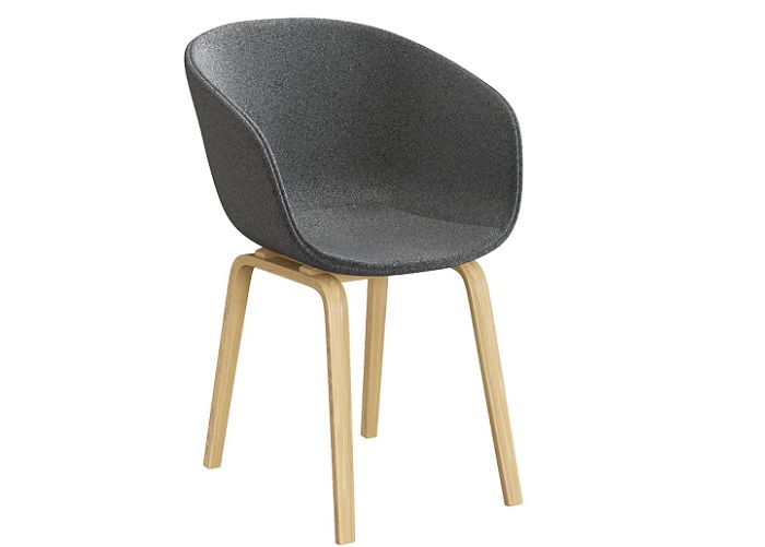 Eason Tub Chair Wooden Legs image