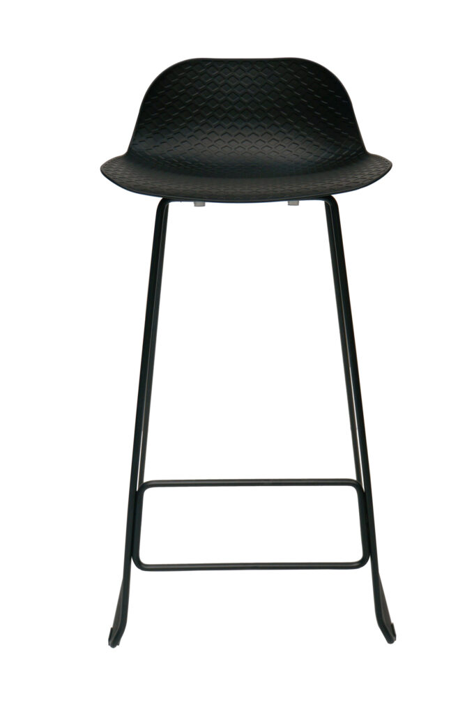 Emboss Bar Stool – Black image