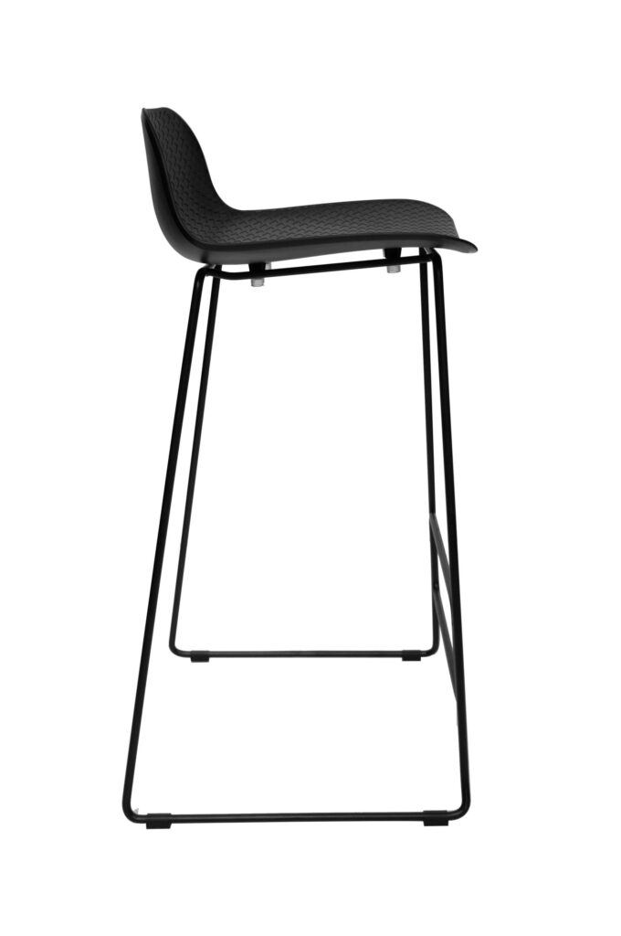 Emboss Bar Stool – Black image
