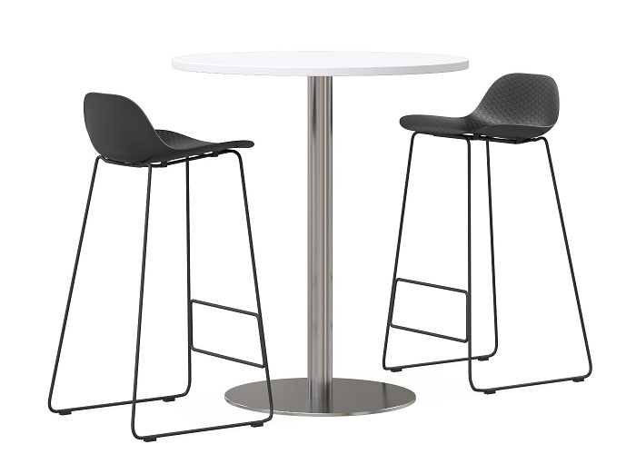 Emboss Bar Stool – Black image