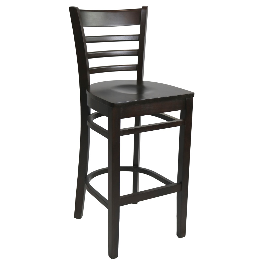 Florence Barstool – Chocolate – Ply Seat image