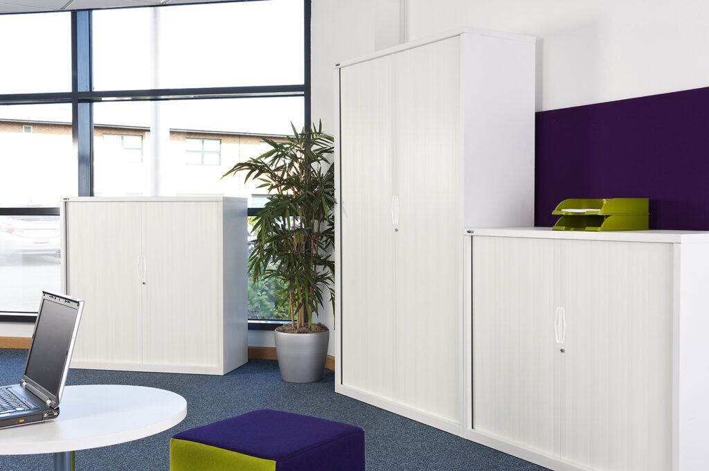 1200W GO Tambour Door Cupboard (1200W x 1016H x 473D) image