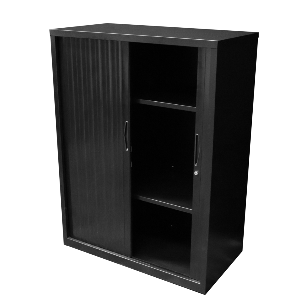 900W GO Tambour Door Cupboard (900W x 1981H x 473D) image