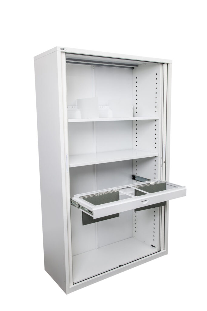 1200W GO Tambour Door Cupboard (1200W x 1016H x 473D) image
