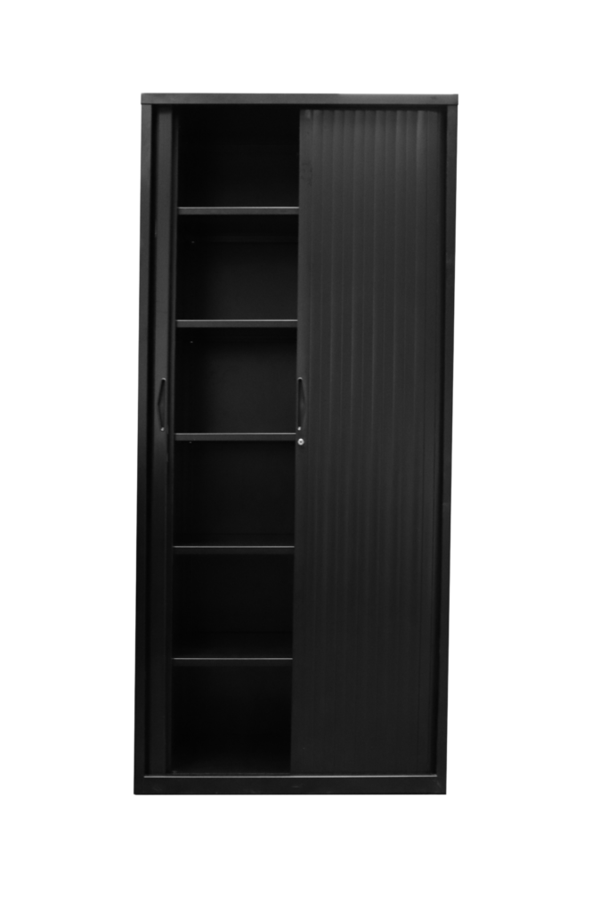 900W GO Tambour Door Cupboard (900W x 1200H x 473D) image