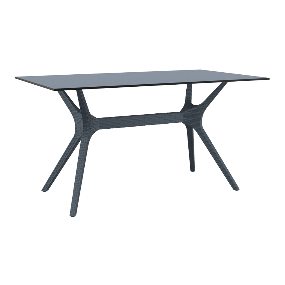 Ibiza Table 140 – Anthracite image