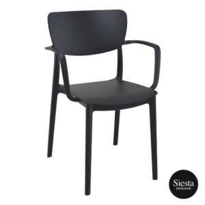 Lisa Armchair – Black