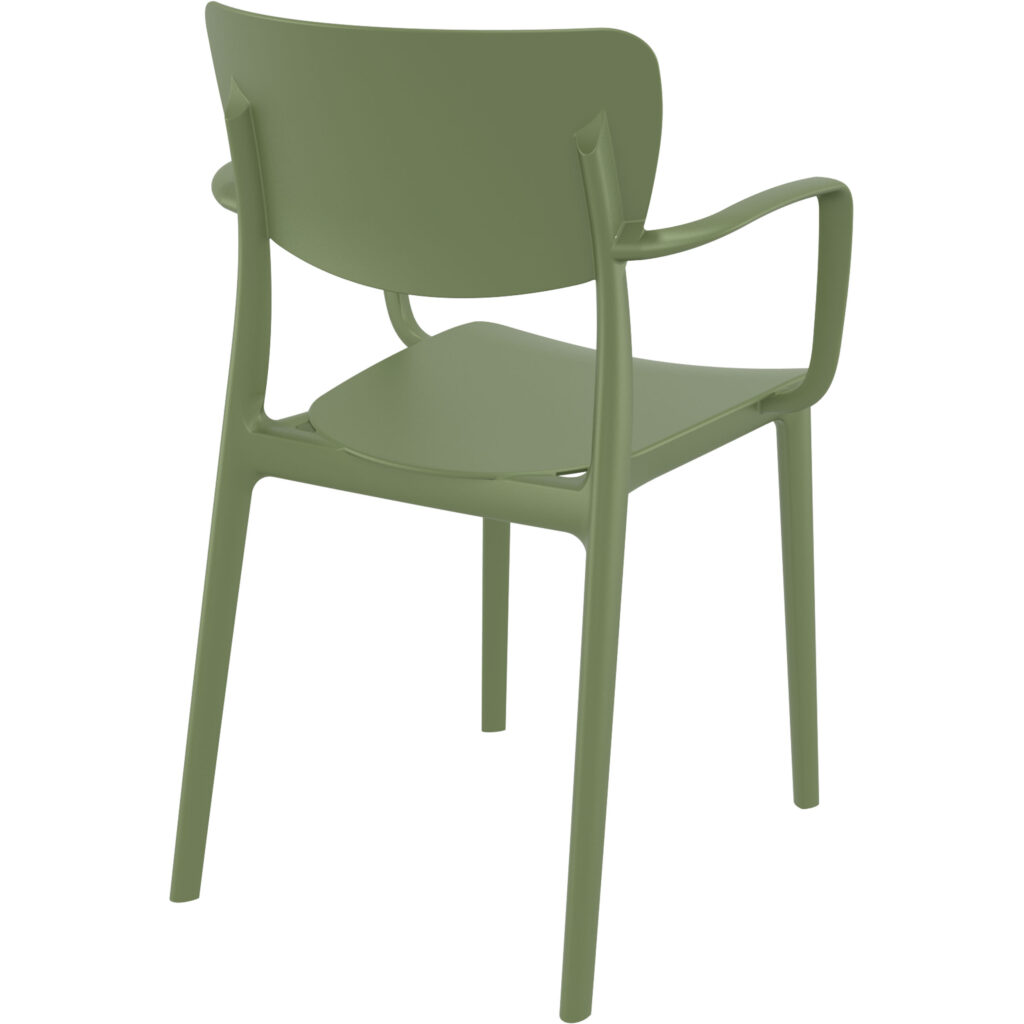 Lisa Armchair – Olive Green image