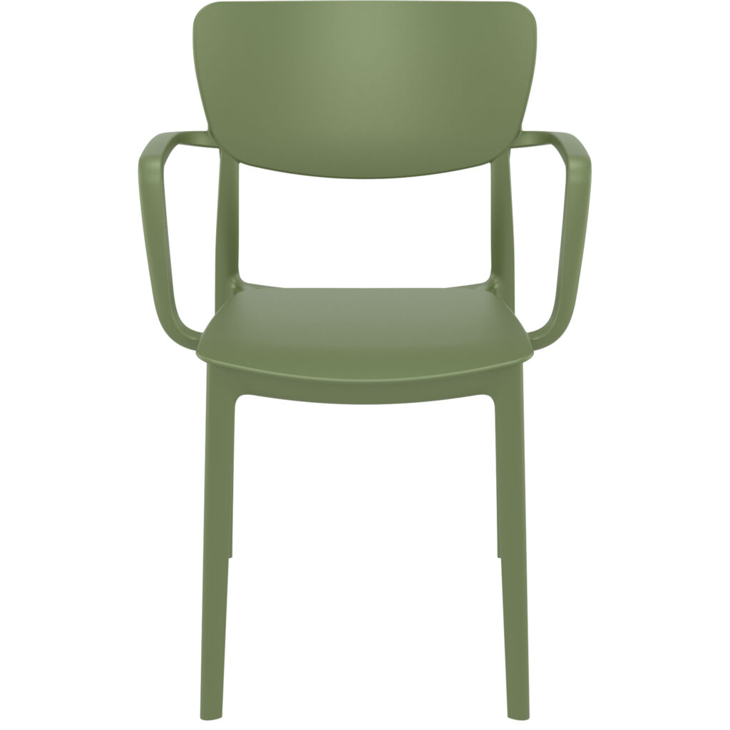 Lisa Armchair – Olive Green image