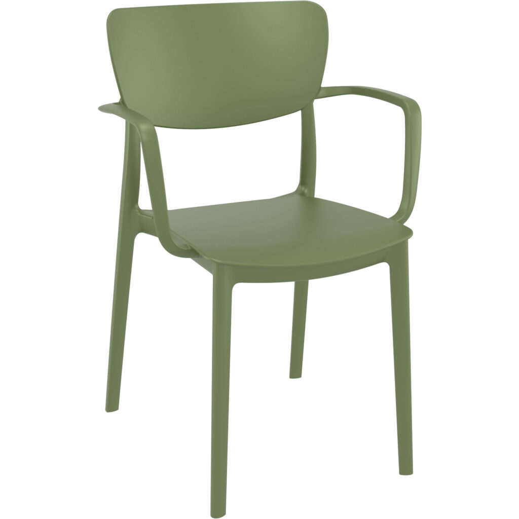 Lisa Armchair – Olive Green image
