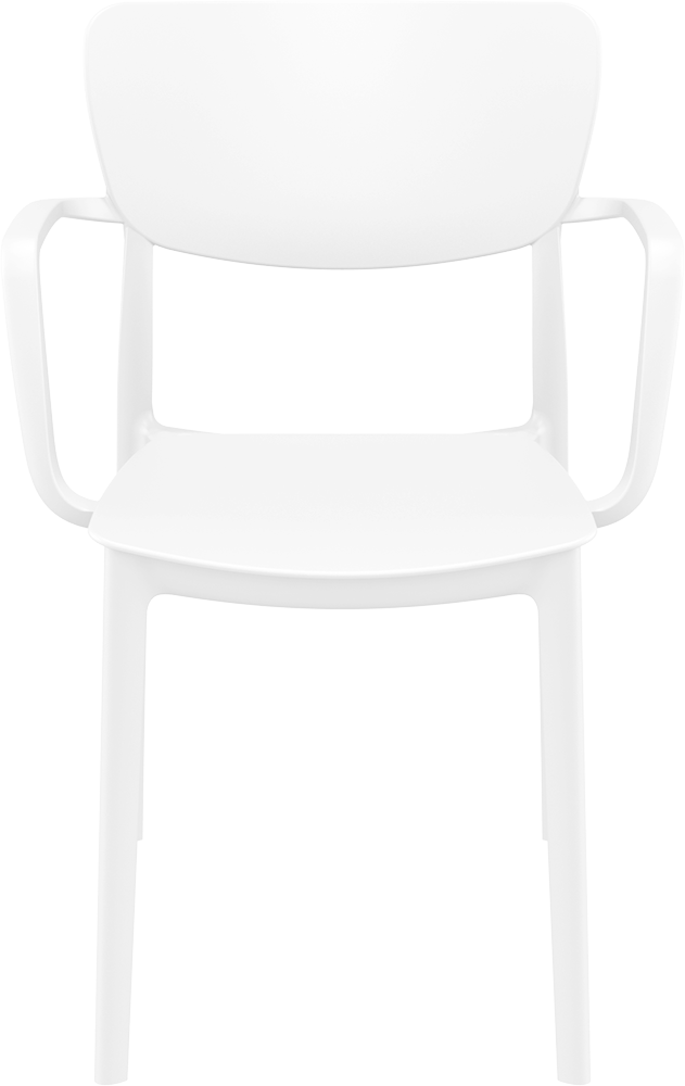 Lisa Armchair – White image