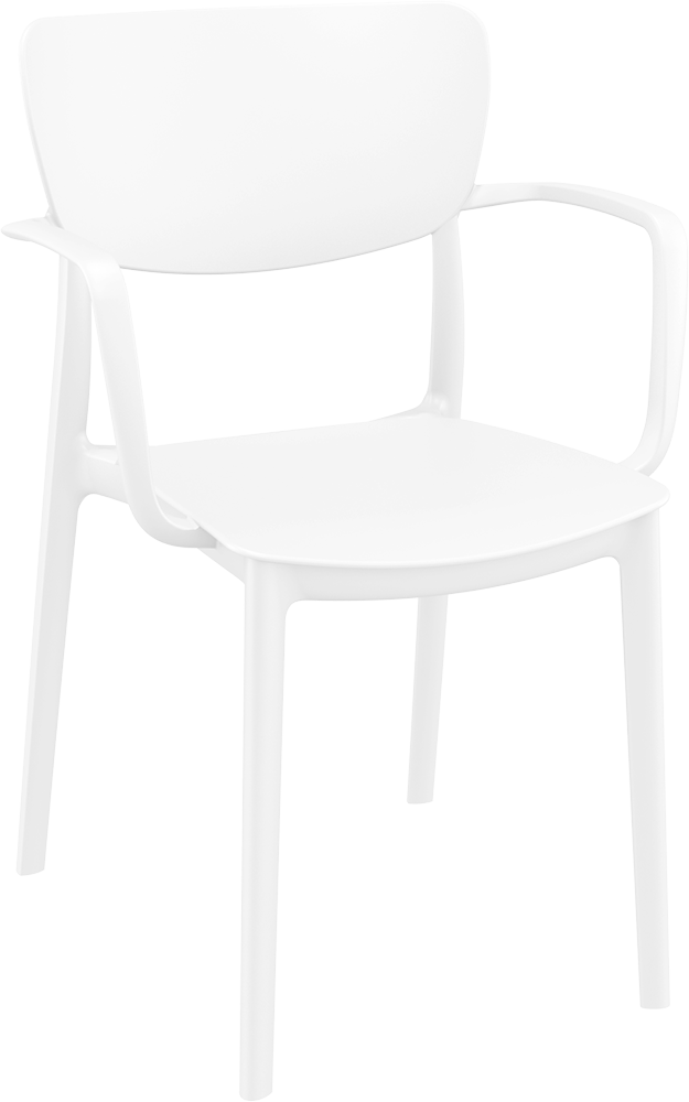 Lisa Armchair – White image