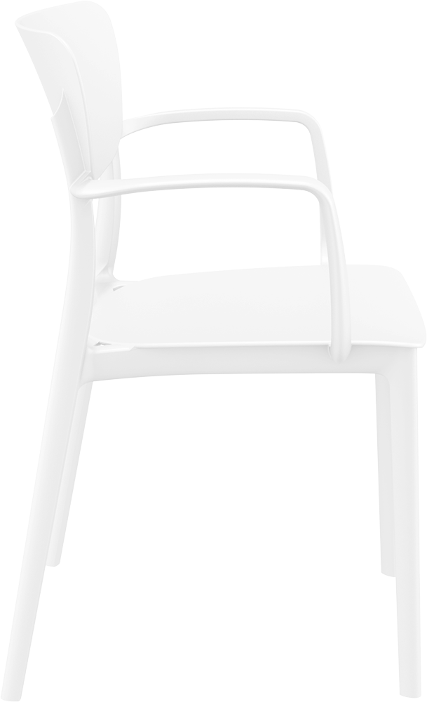 Lisa Armchair – White image