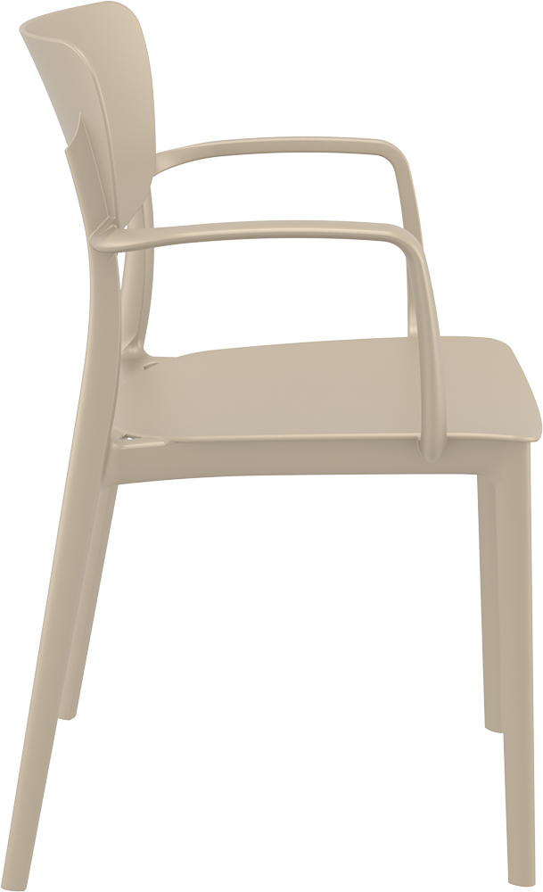 Lisa Armchair – White image