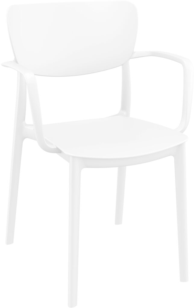 Lisa Armchair – White image