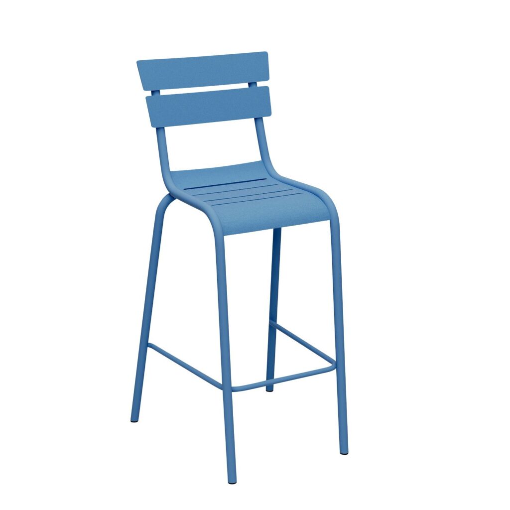 Lisbon Barstool – Blue image