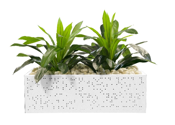 Lunar Metal Planter Box image