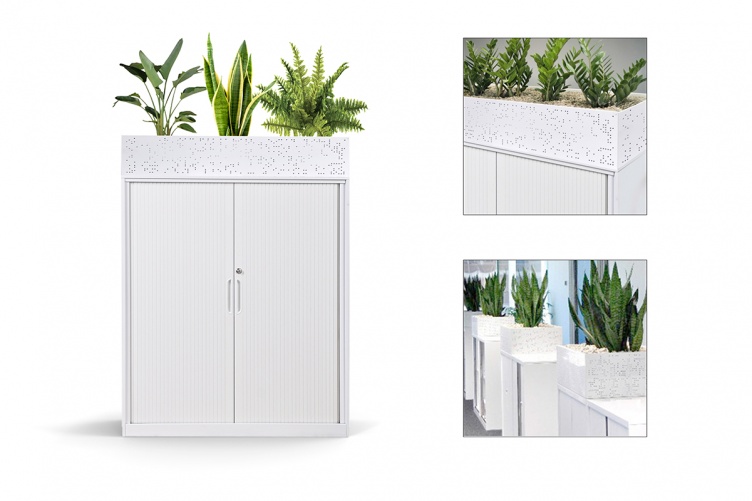 Lunar Metal Planter Box image