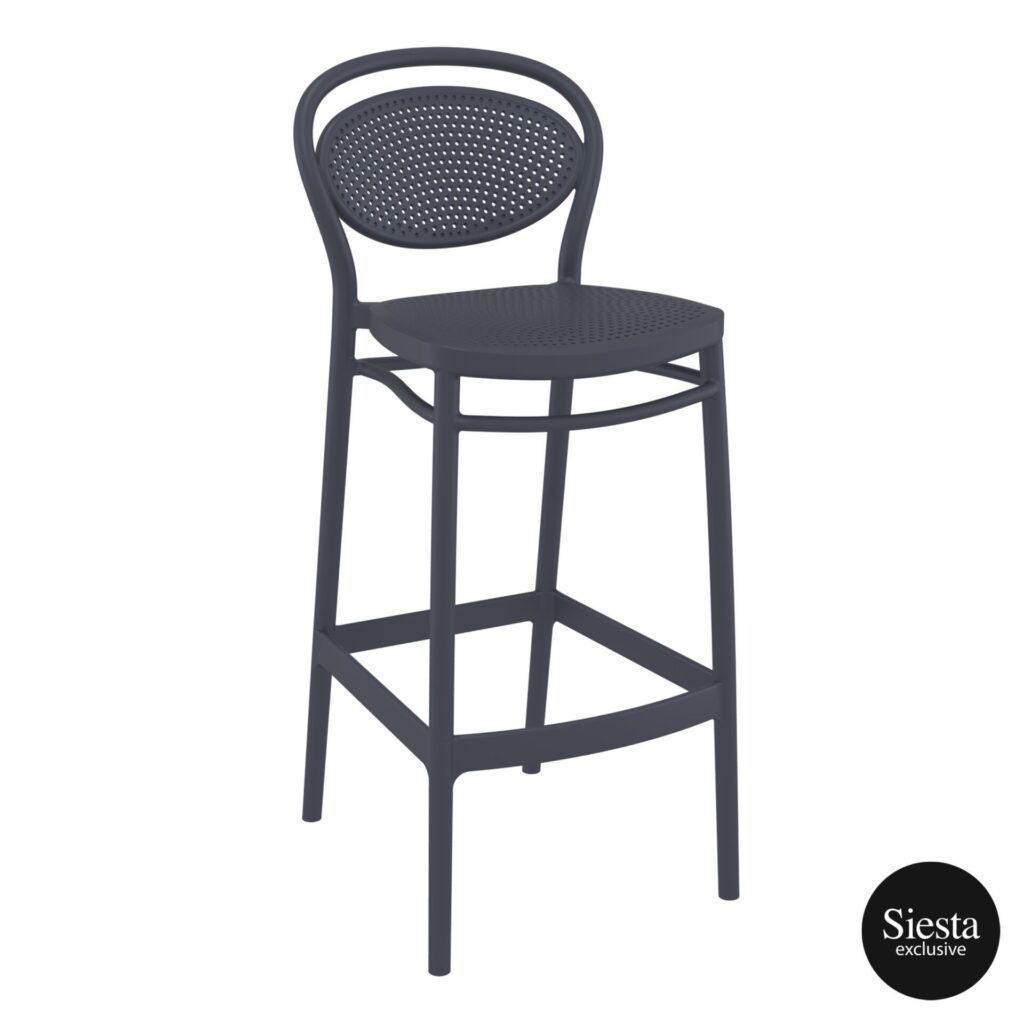 Marcel Barstool 75 – Anthracite image