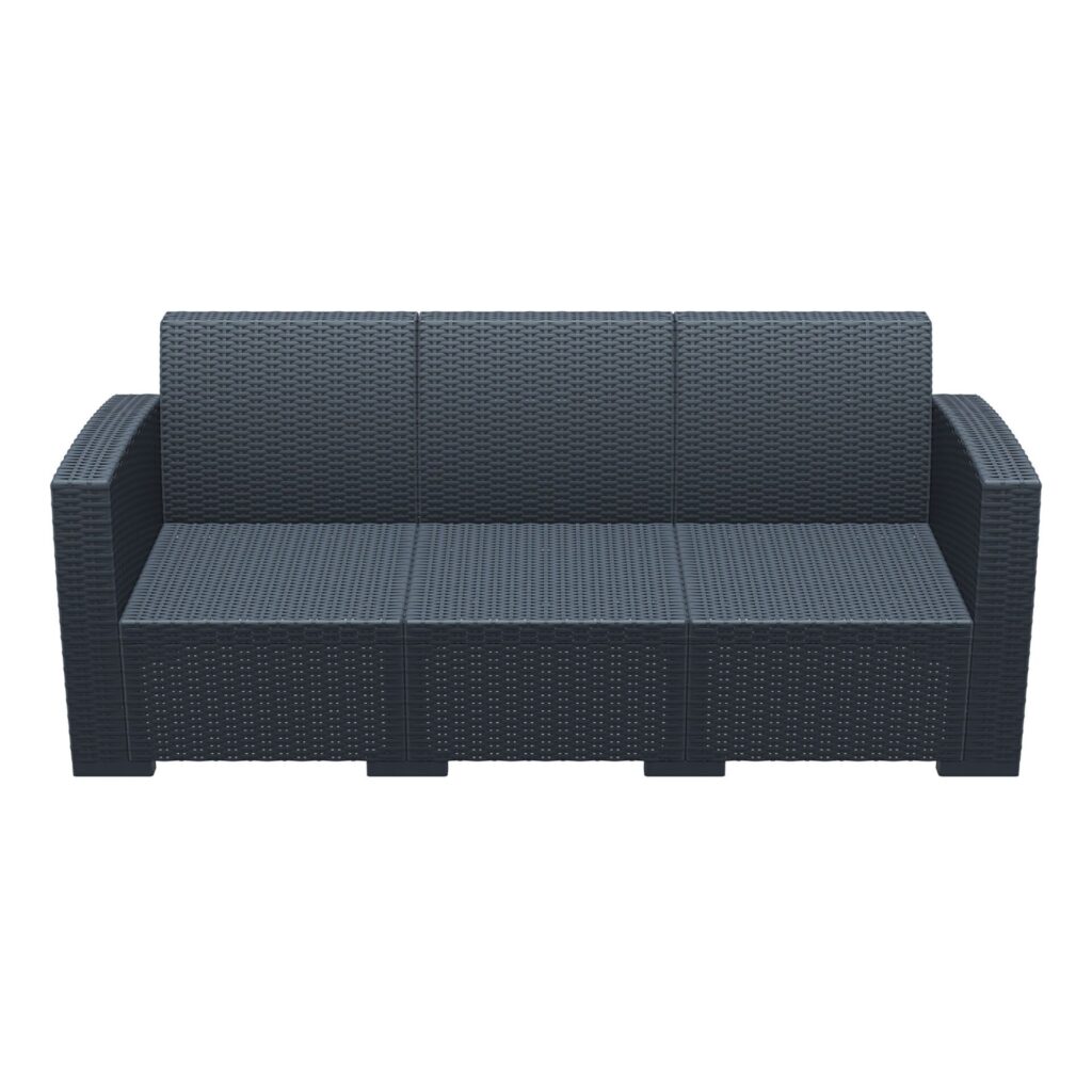 Monaco Lounge Sofa XL – Anthracite – No cushion image