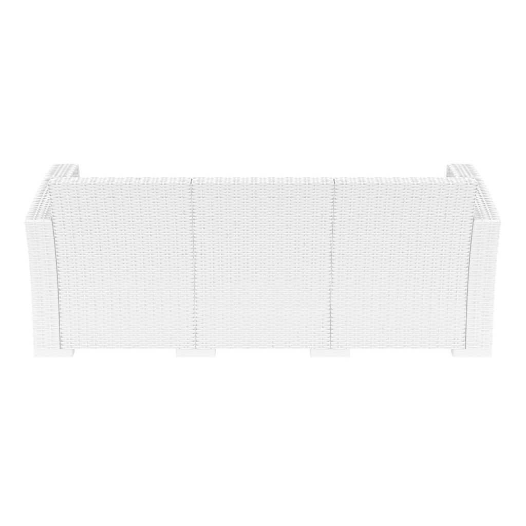 Monaco Lounge Sofa XL – White – No cushion image