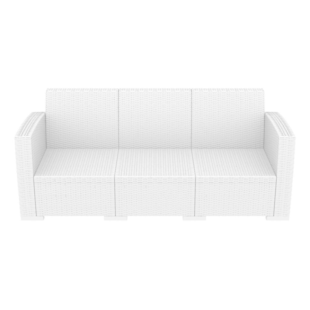 Monaco Lounge Sofa XL – White – No cushion image