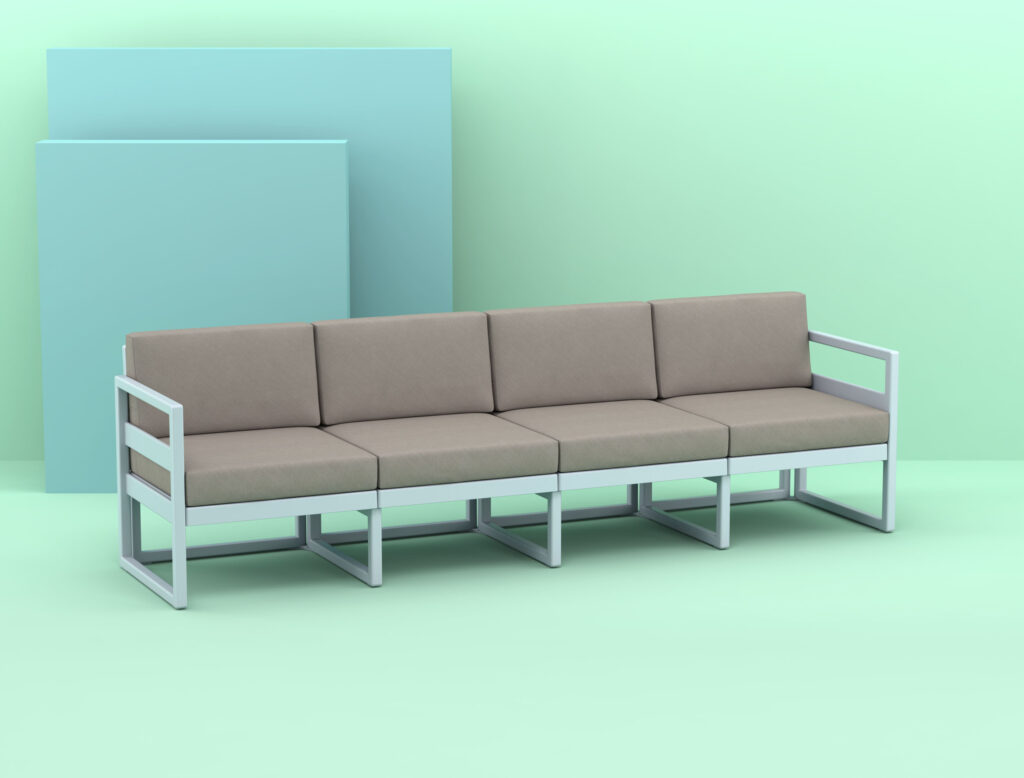 Mykonos Extension Part – Silver Grey image