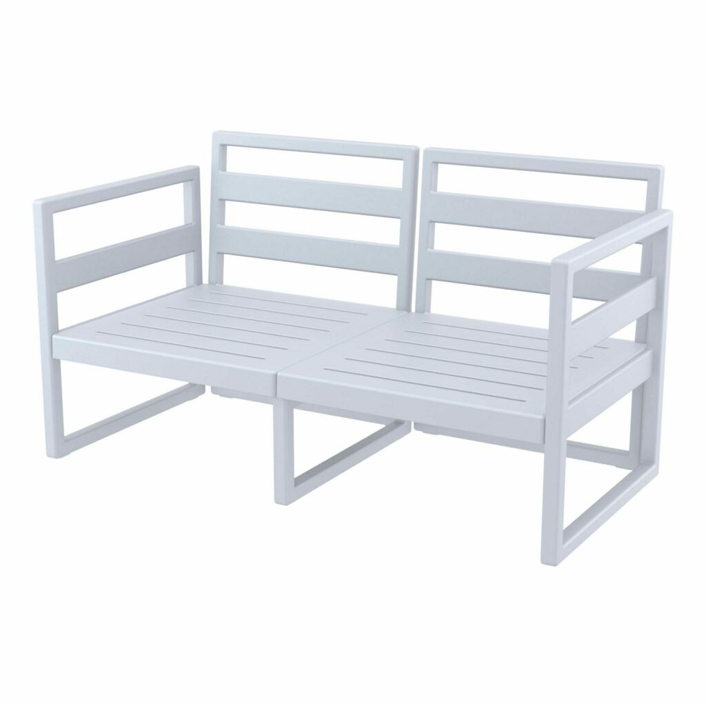 Mykonos Lounge Set – Silver Grey – No cushions image