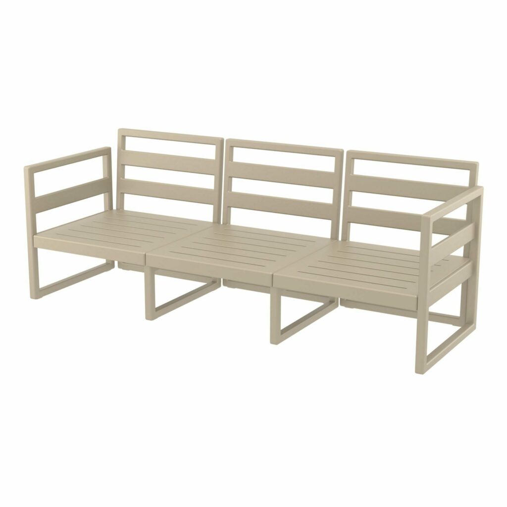 Mykonos Lounge Set XL – Taupe – No cushions image