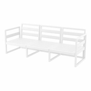 Mykonos Lounge Set XL – White – No cushions