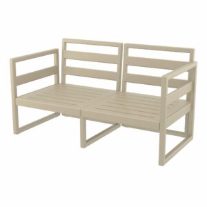 Mykonos Lounge Sofa – Taupe