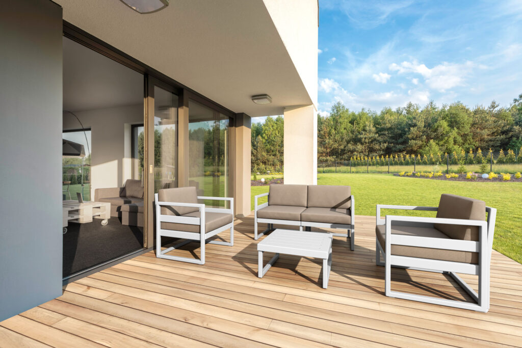 Mykonos Lounge Table – Silver Grey image