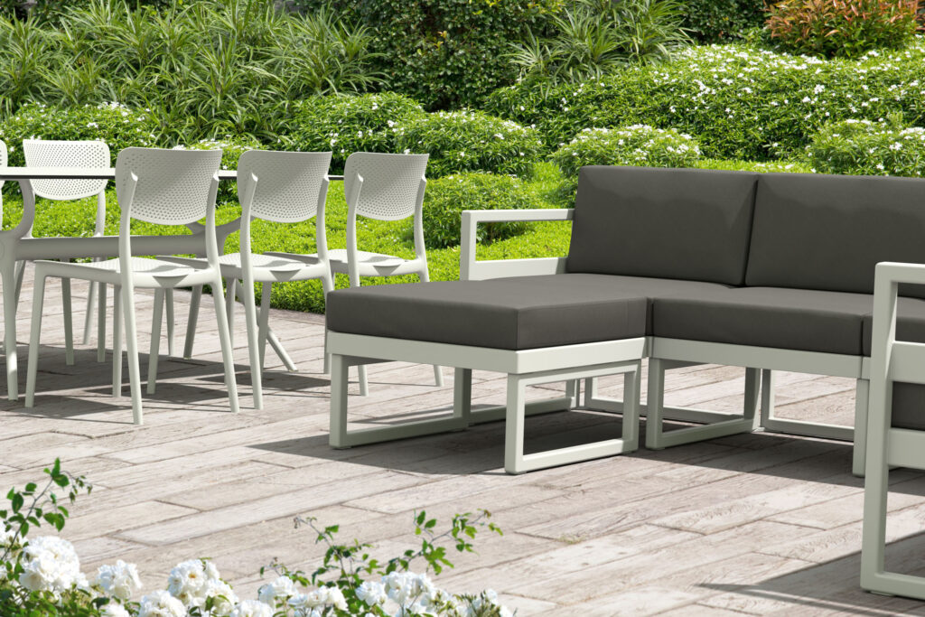 Mykonos Lounge Table – Silver Grey image