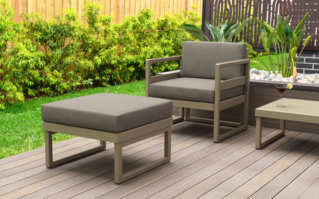 Mykonos Lounge Table – Silver Grey image
