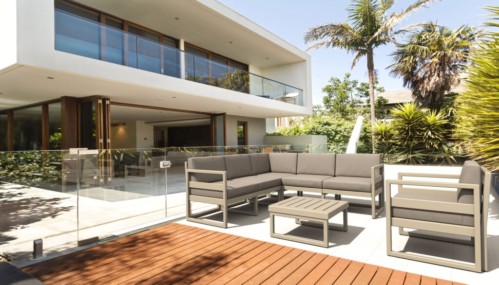 Mykonos Lounge Table – Silver Grey image