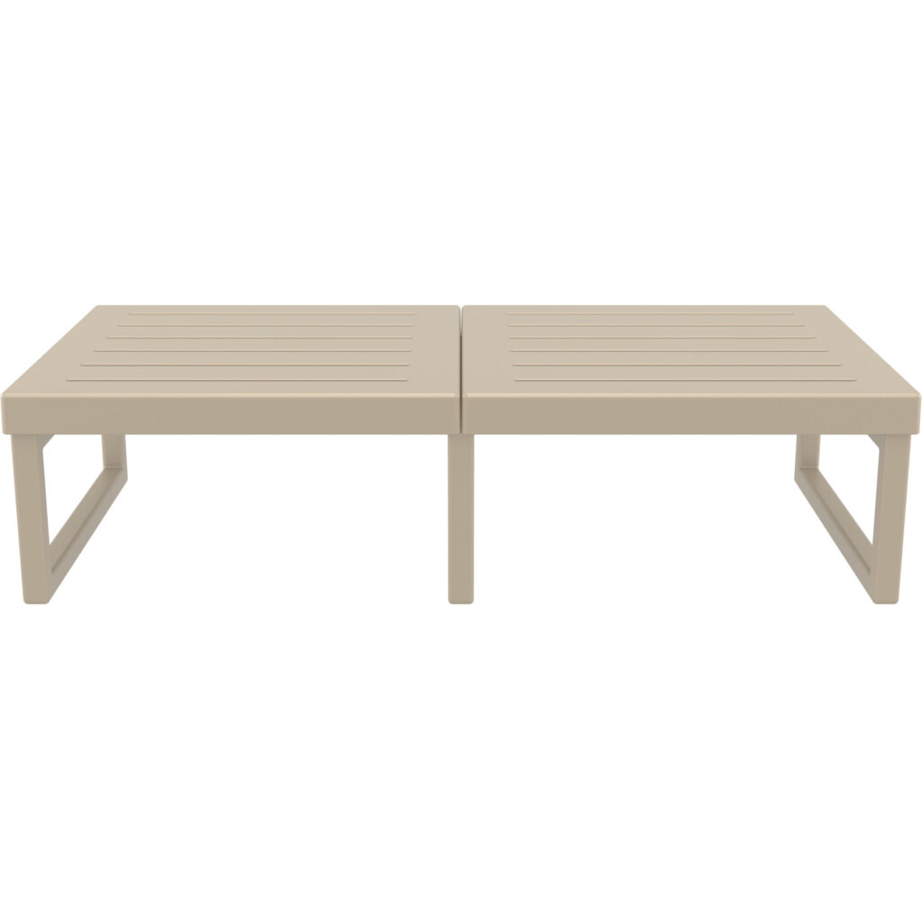 Mykonos Lounge Table XL – Silver Grey image