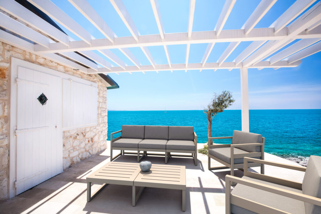 Mykonos Lounge Table XL – Silver Grey image