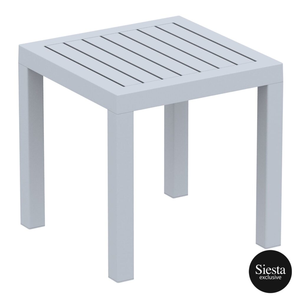 Ocean Side Table – Silver Grey image