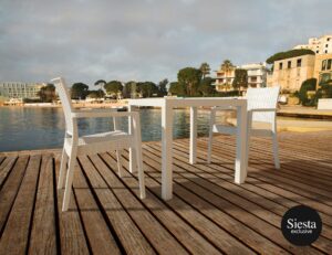 Orlando 80 Table Ibiza Armchair 2 Seat Package – Anthracite