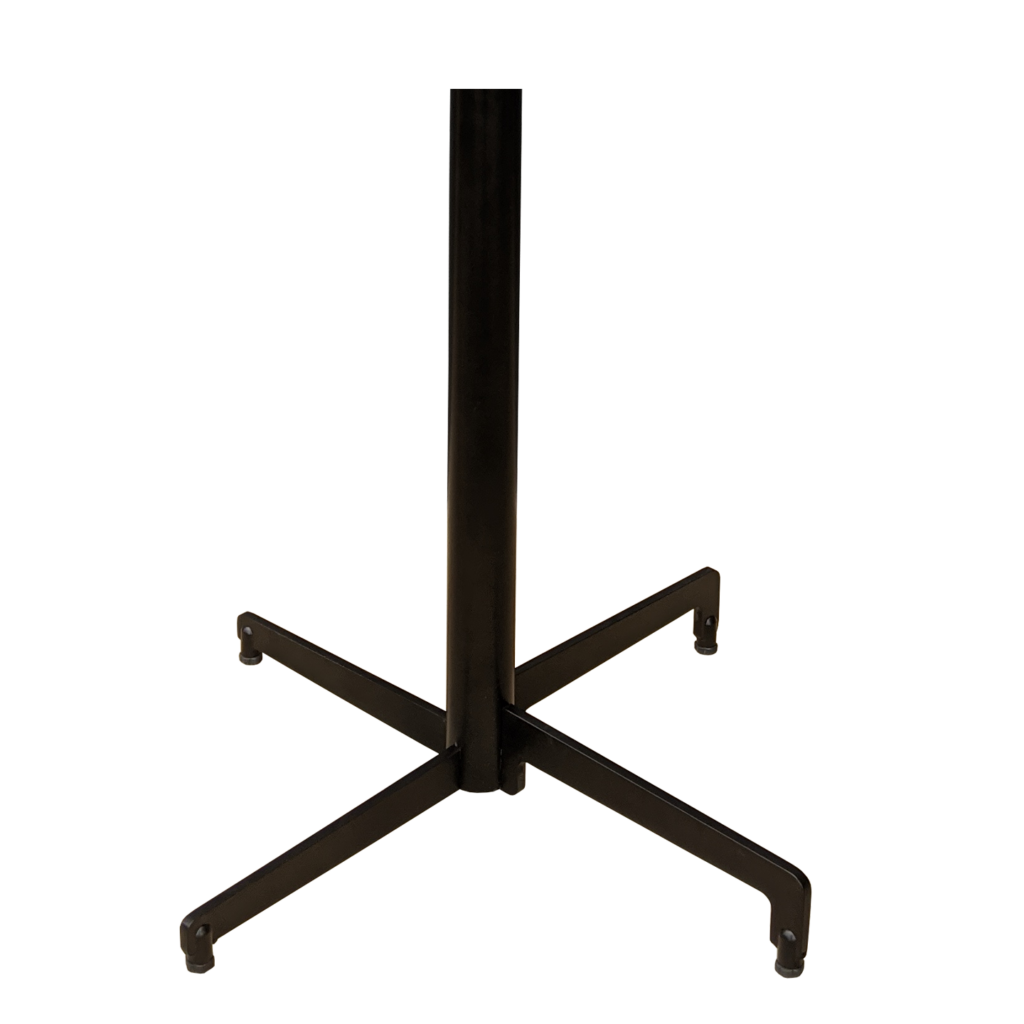 PART Berlin Stackable Cross Base/Round Tube – 1100 – Black image