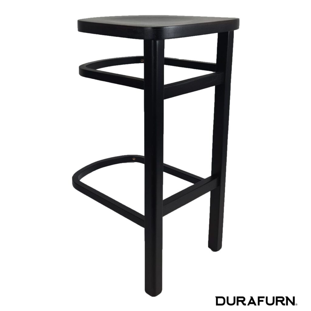 PART Vienna Barstool Seat Frame – Chocolate – Ply Seat image
