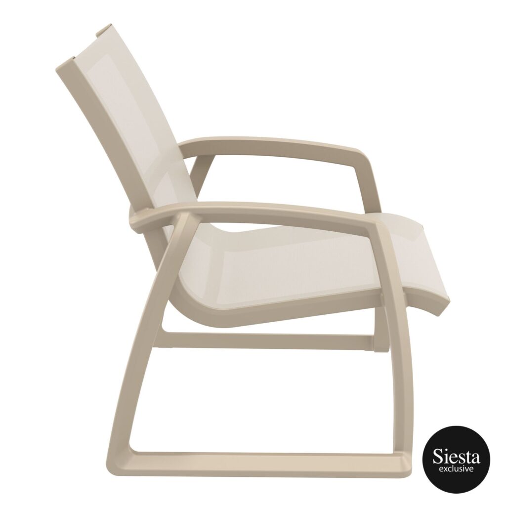 Pacific Lounge Armchair – Anthracite/Black image