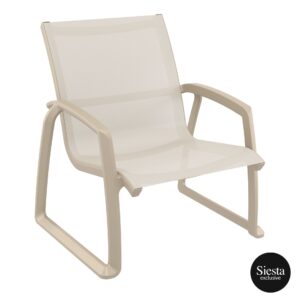 Pacific Lounge Armchair – Taupe